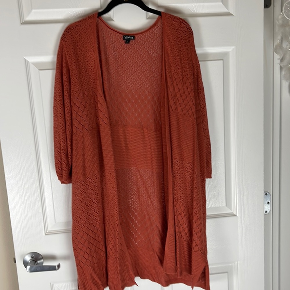 Torrid size 5 Cardigan Duster